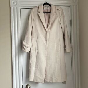 Cream Belted Trench Coat, H&M